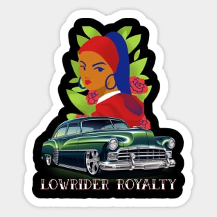 Lowrider Royalty Sticker